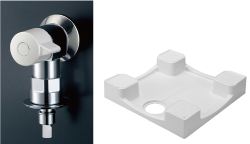 洗濯機用水栓&防水パン