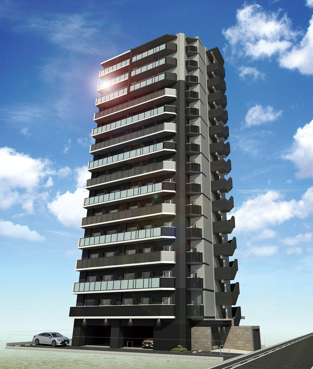 外観完成予想図