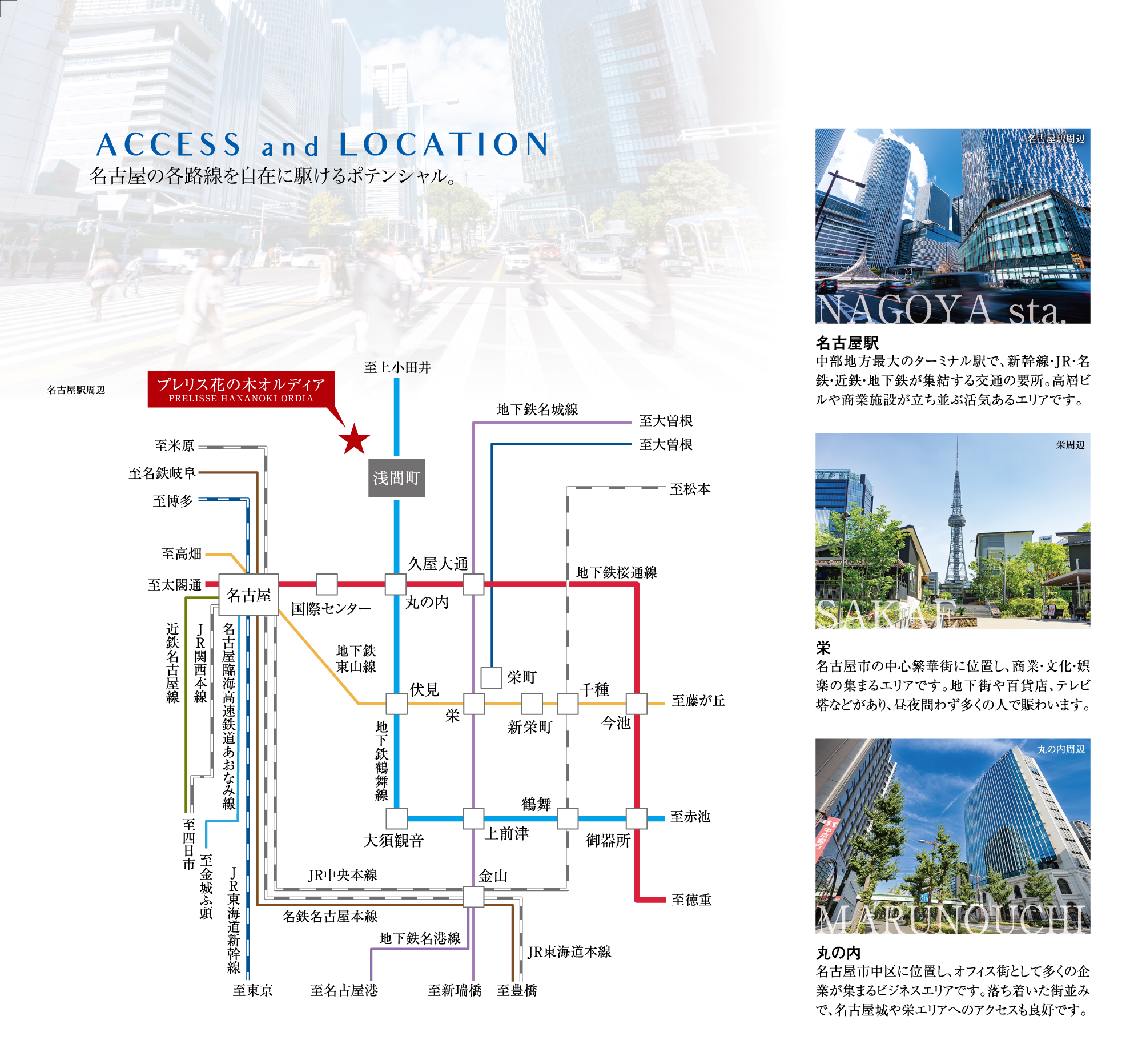 名古屋の各路線を自在に駆けるポテンシャル。