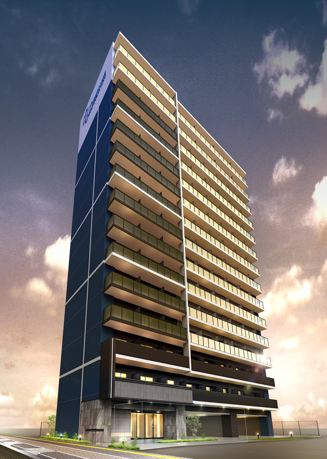 外観完成予想図