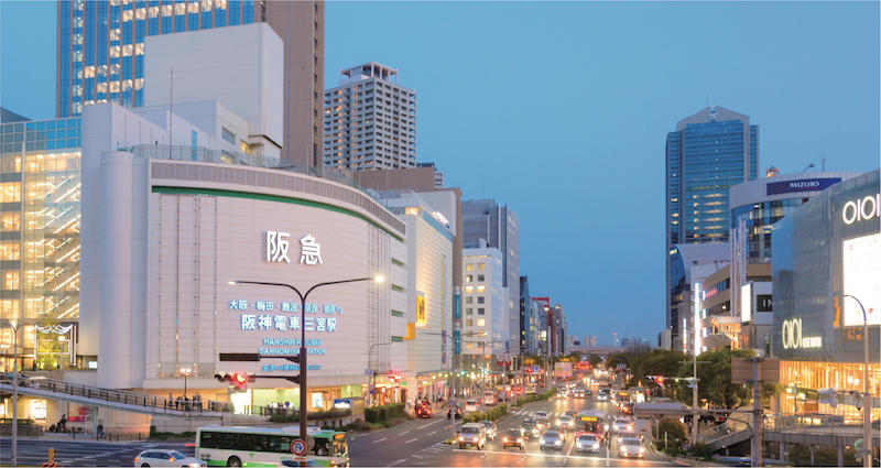 神戸三宮駅周辺