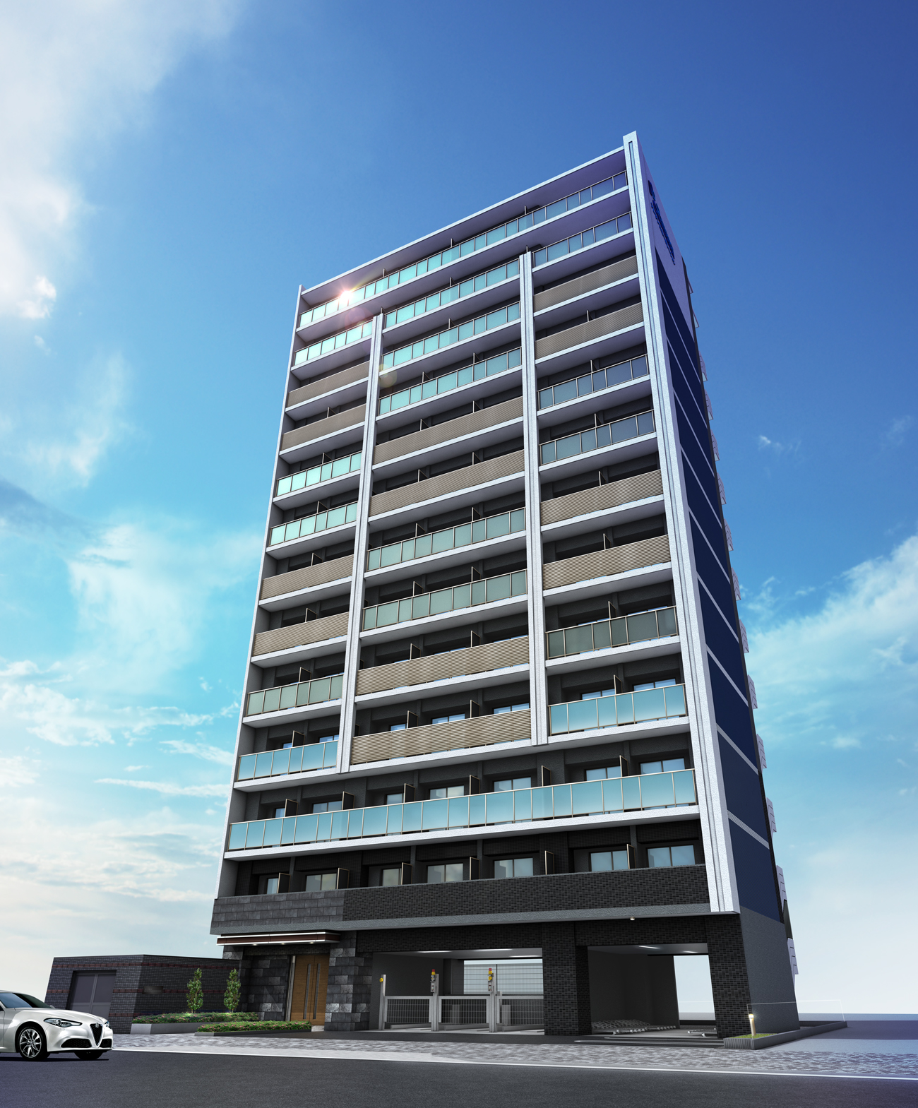 外観完成予想図