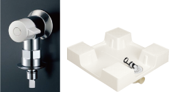 洗濯機用水栓&防水パン