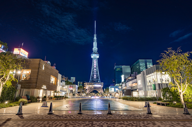 中部電力MIRAI TOWER（現地より約1,980m）