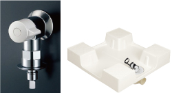 洗濯機用水栓&防水パン