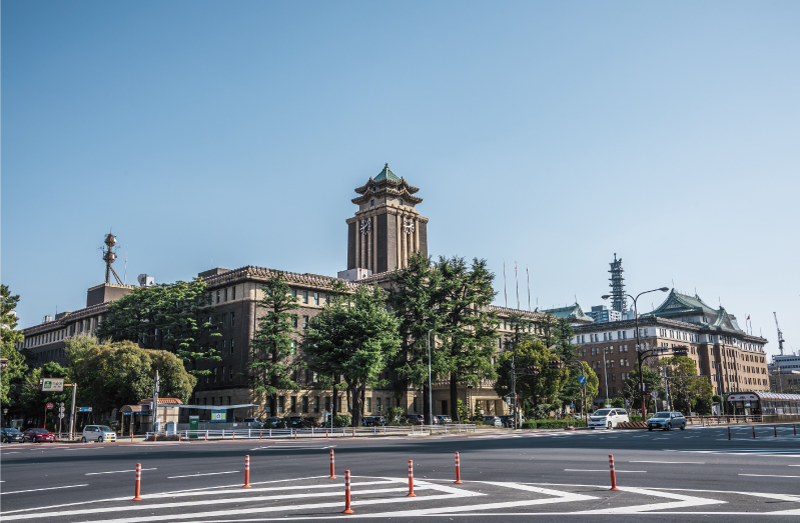 名古屋市役所（現地より約4,700m）