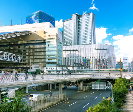 大阪・梅田周辺