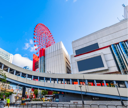 大阪・梅田周辺