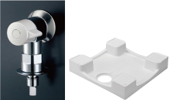 洗濯機用水栓&防水パン